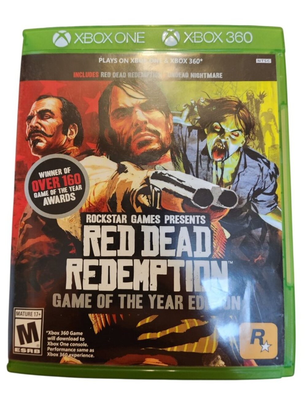 Red Dead Redemption Game of the Year Edition Microsoft Xbox 360 Xbox One Pre-Own